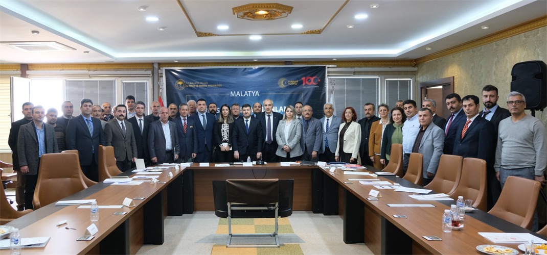 Malatya’da Tarımsal Üretim Planlaması Hakkında Bilgilendirme Toplantısı Yapıldı